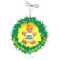 Gingerbread Girl Gift Shop Wreath Ornament (12 Sq. In.)